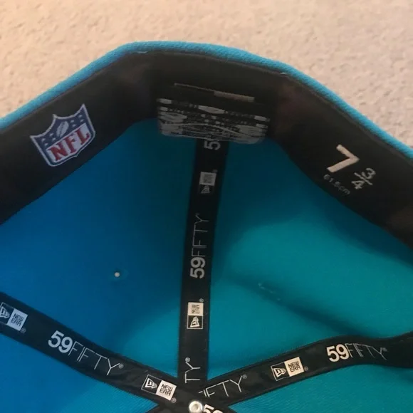 Carolina Panthers New Era Tonal 2022 Sideline 59FIFTY Fitted Hat - Blue - Picture 3 of 3